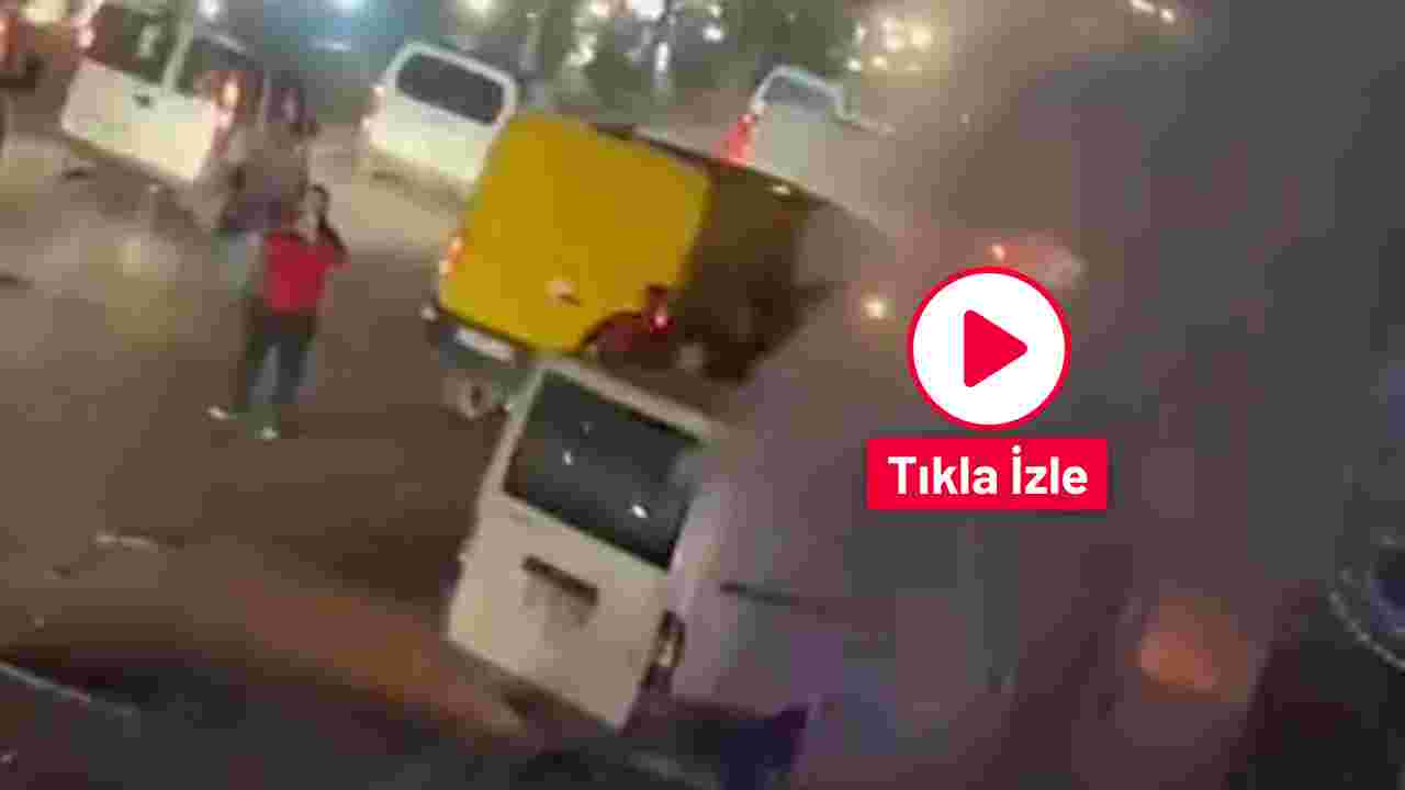 Gaziantep’te Faciadan Dönüldü: Duvara Çarpan Araç Alev Alev Yandı!