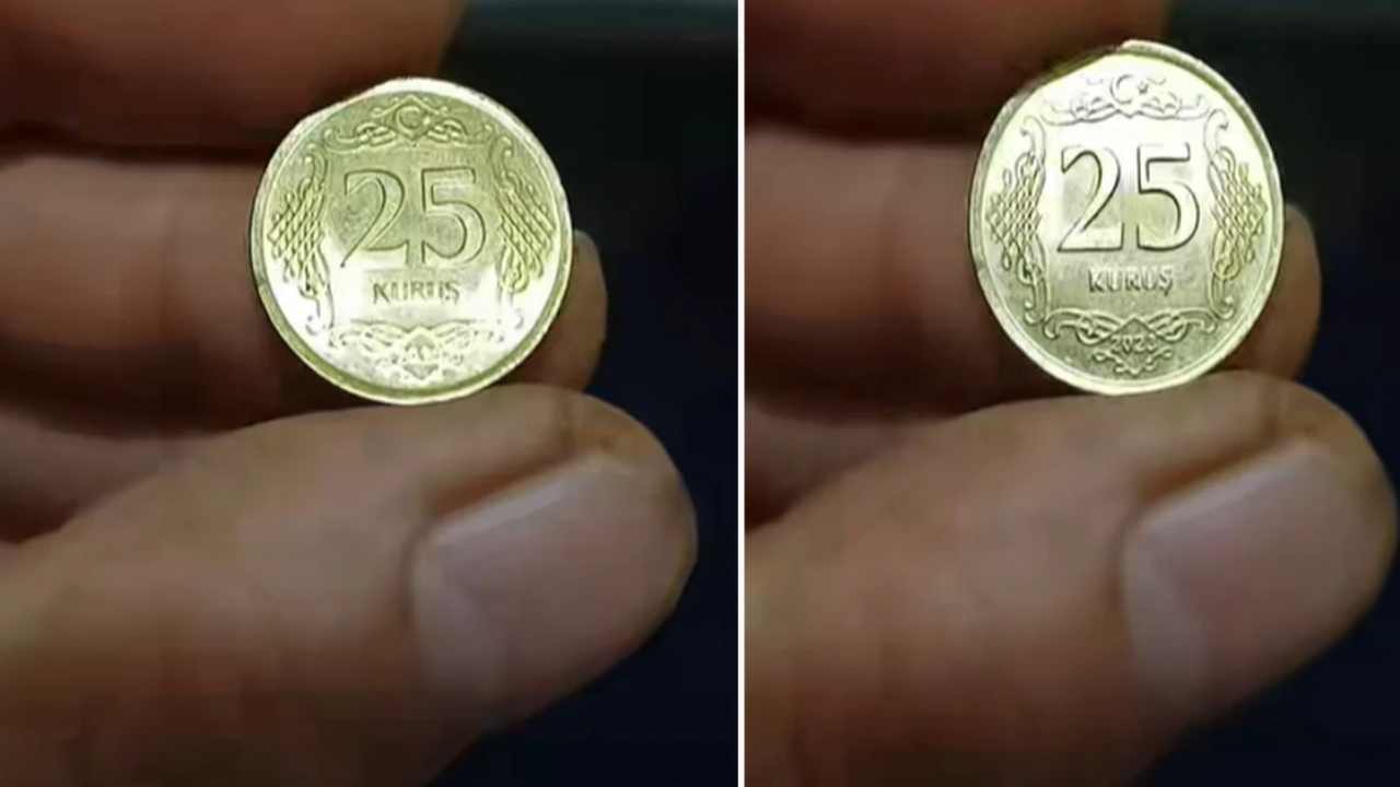 Gaziantep’te 25 Kuruş Servet Değerinde Çıktı! Cebindeki Bozuk Para 34 Bin Lira Edebilir