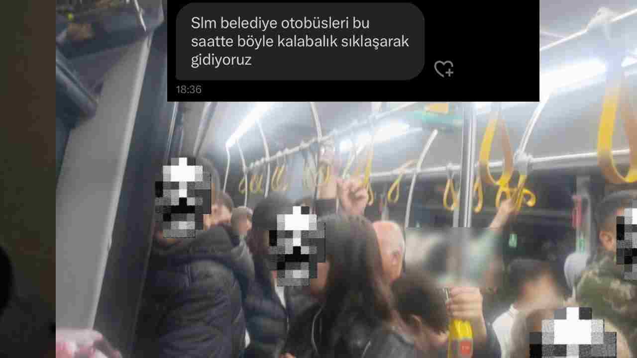 Gaziantep’te Toplu Taşımada Yoğunluk Tepkisi! Vatandaşlar: “Otobüslerde Nefes Alamıyoruz”