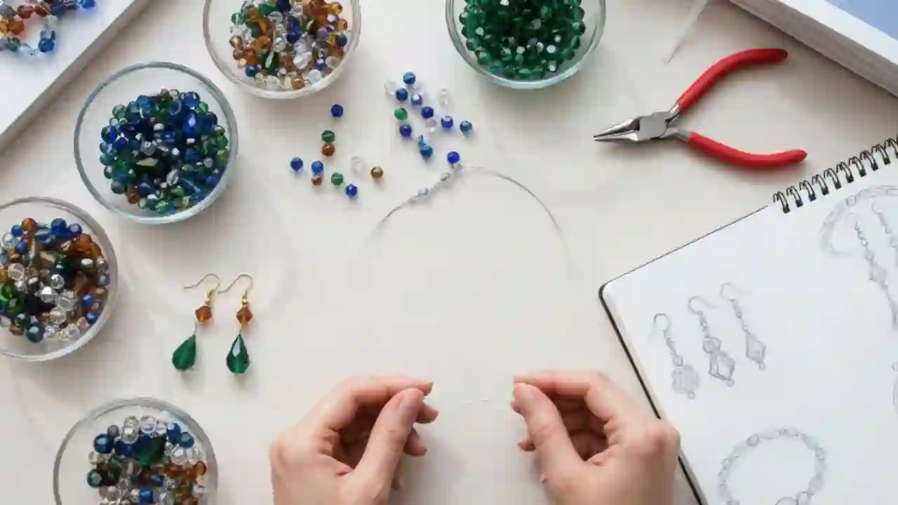 Cam Boncuk ile Takı Yapımı