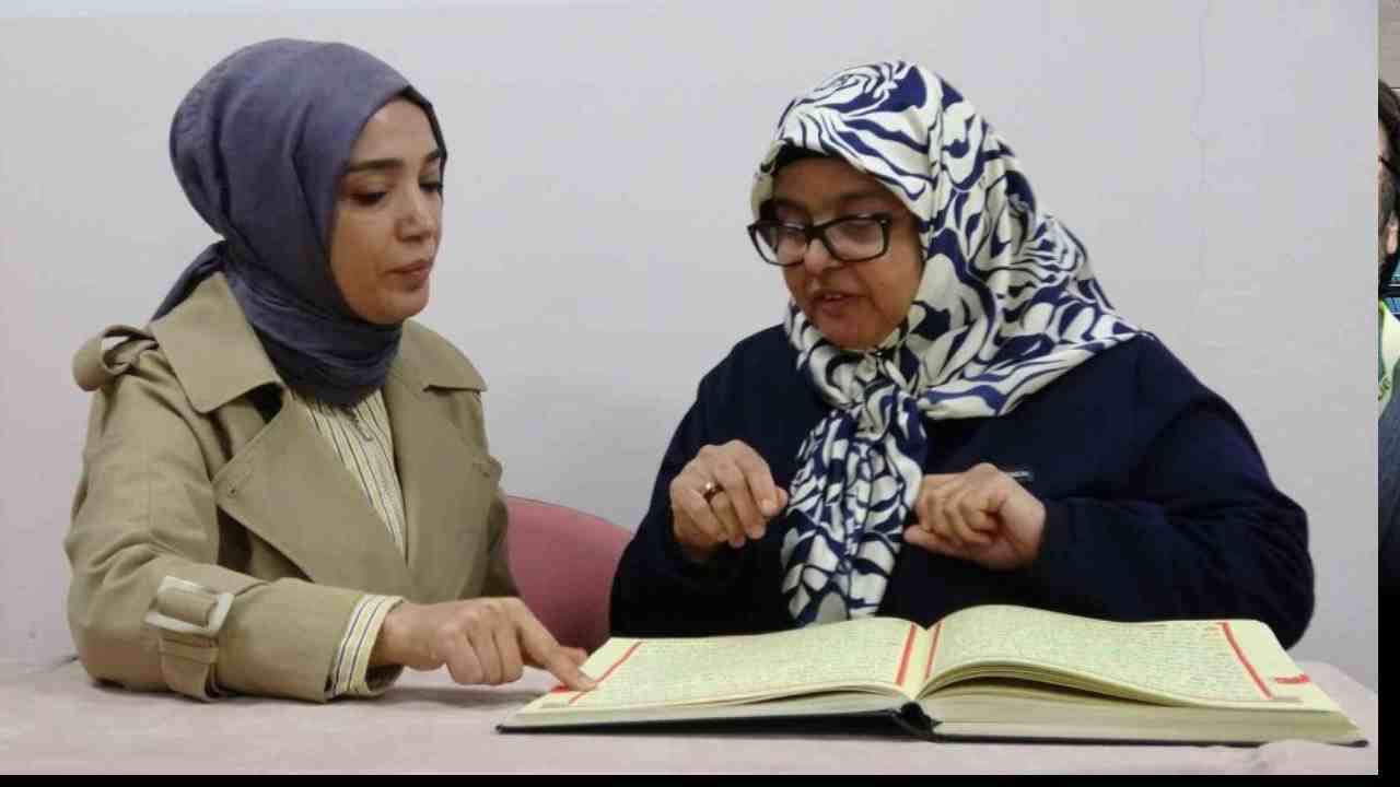 Gaziantep'te mucize! İşitme engelli kadın Kur’an-ı Kerim’i bir ayda öğrendi