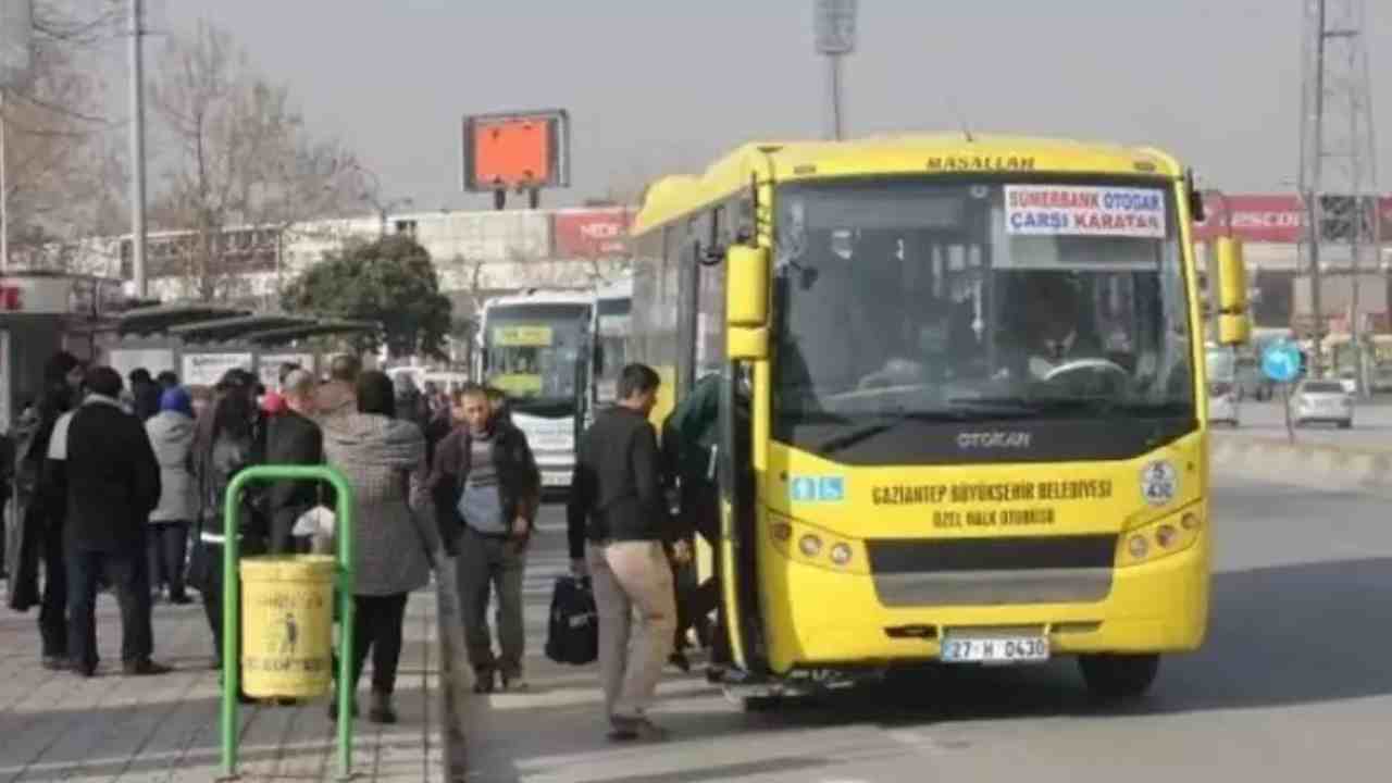 SON DAKİKA! Gaziantep'te Toplu Ulaşıma ZAM GELDİ! OTOBÜSE BİNMEK 33 TL