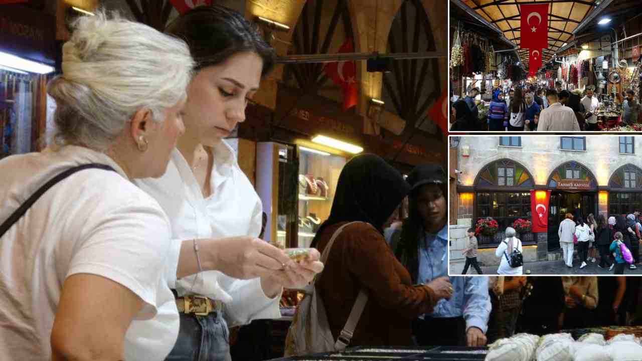 Gaziantep’te Turist İzdihamı! Adım Atacak Yer Kalmadı