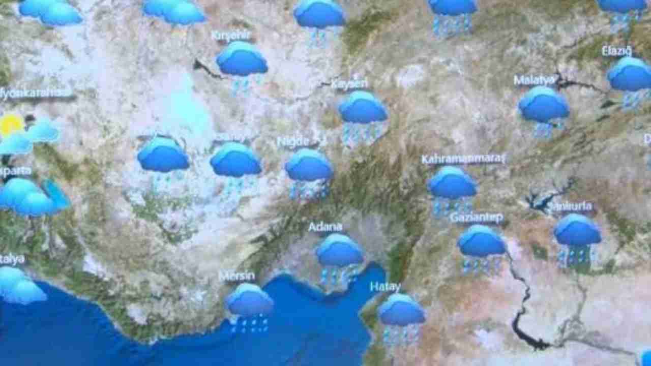 Gaziantep’e Sağanak Uyarısı! Meteoroloji: Kar ve Yağmur Geliyor, Dikkatli Olunmalı