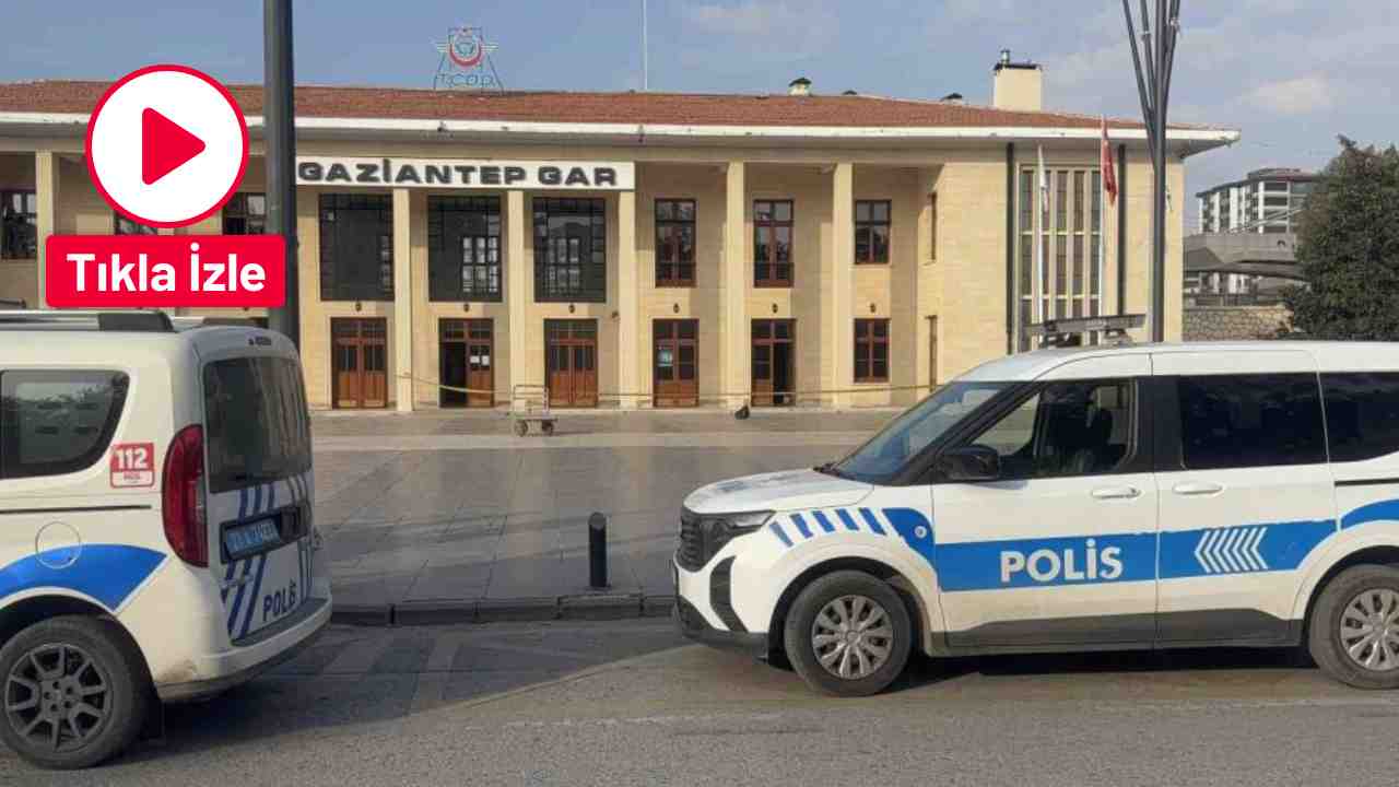 Gaziantep'in Tarihi Tren Gar'ında Panik!