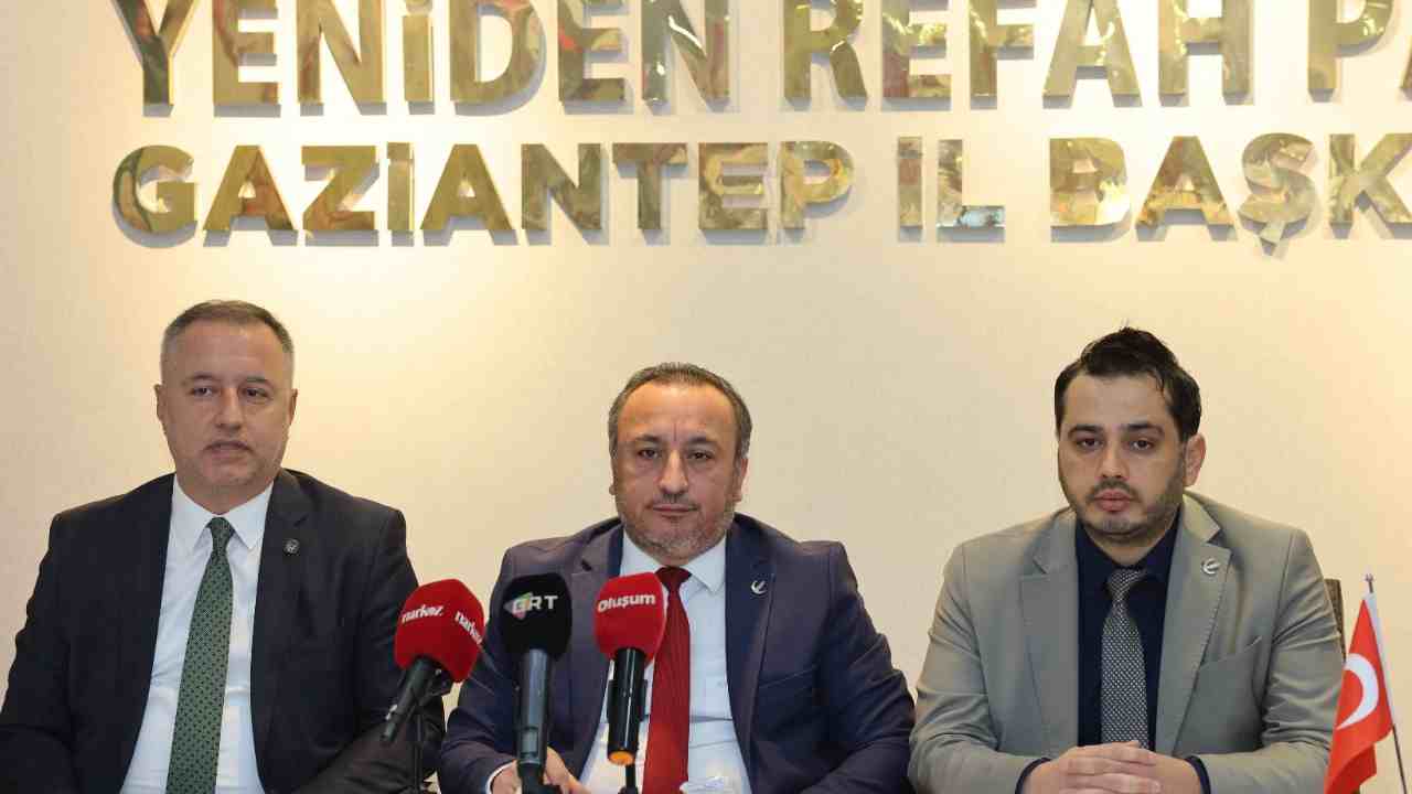 Gaziantep'te Yeniden Refah Büyük Kongreye Hazır