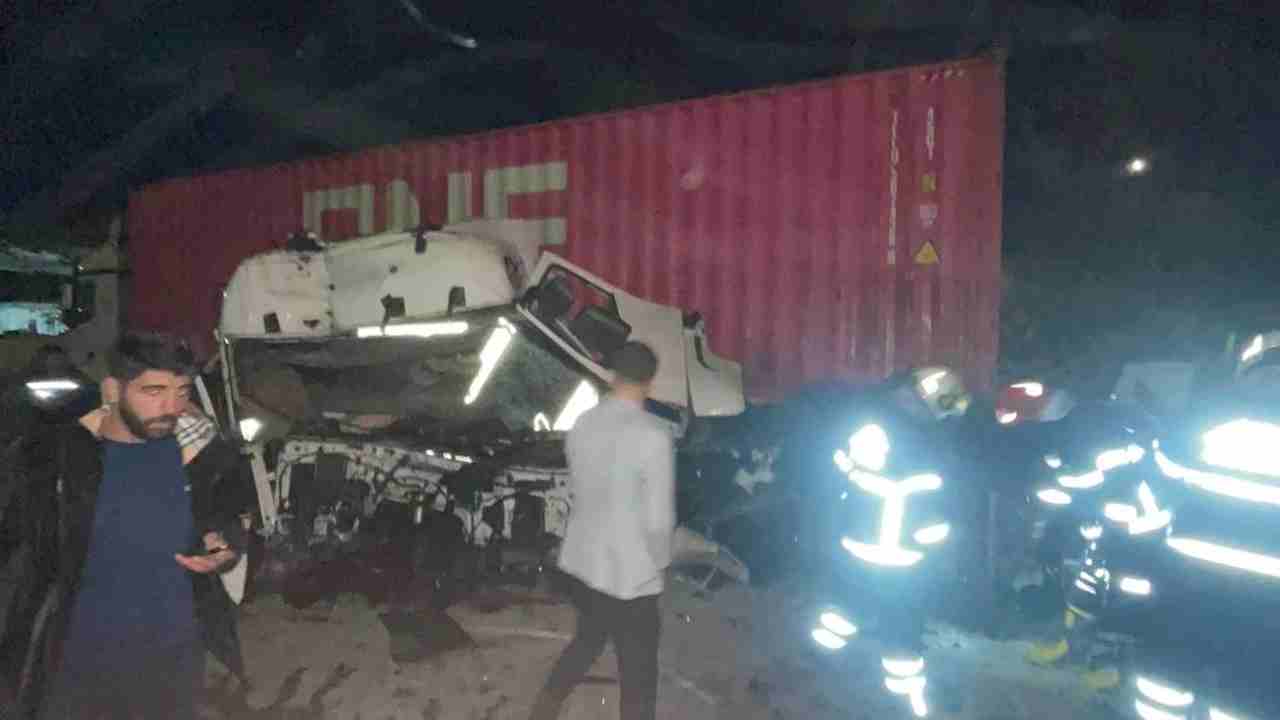 Gaziantep OSB’de Tır Dehşeti!