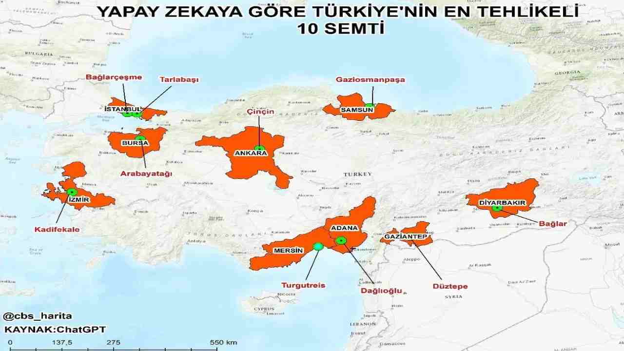 Gaziantep'in En Tehlikeli Mahallesi Belli Oldu! Türkiye'de İlk 5'te