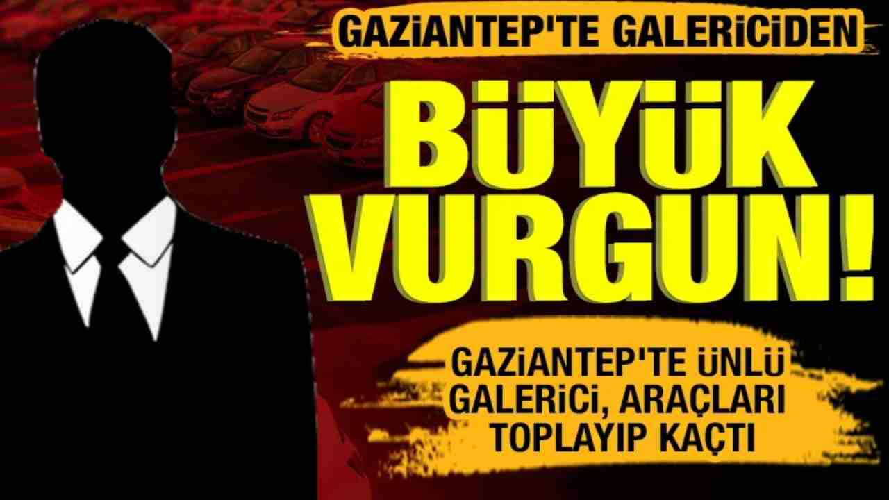 Gaziantep’te 250 Milyonluk Galerici Vurgunu! Ünlü Galerici Burak Elmacı Ortadan Kayboldu