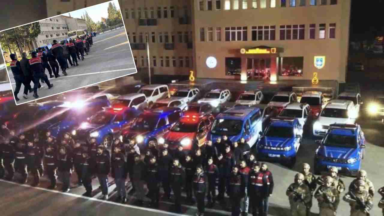 Gaziantep’te Şafak Operasyonu! 13 gözaltı