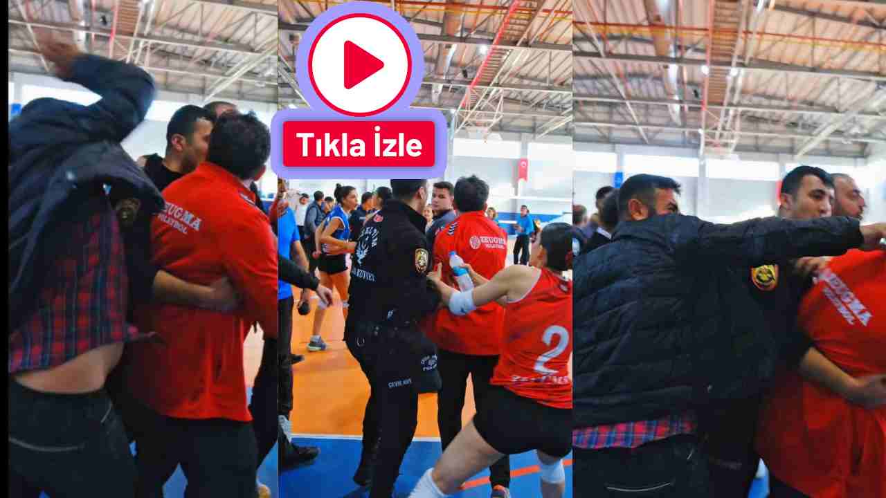 Gaziantep Voleybol Maçındaki Kavgayı Konuşuyor! Başantrenörümüz Erdoğan Şahin'e Çirkin Saldırı