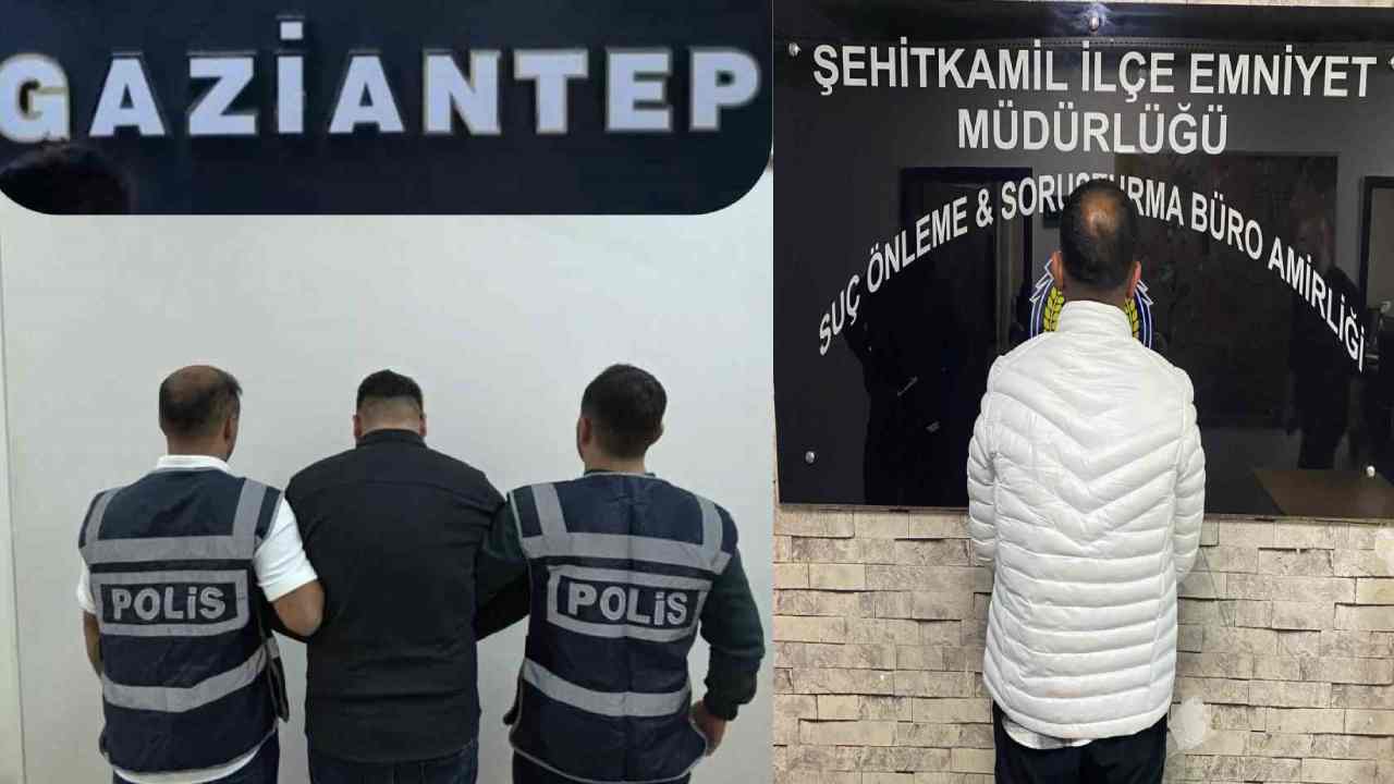 Gaziantep’te hırsızlık suçundan aranan 2 şahıs yakalandı