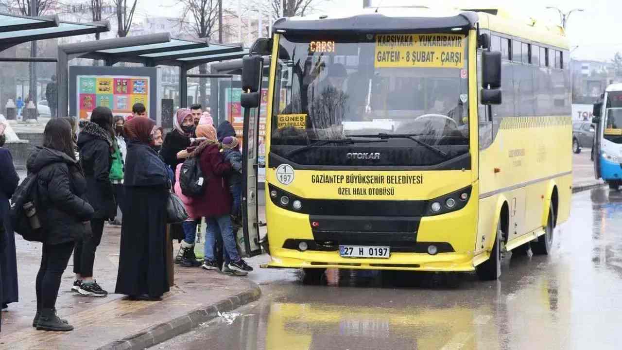 Gaziantep Toplu Taşıma Esnafı İsyanda: ZAM İSTİYORUZ