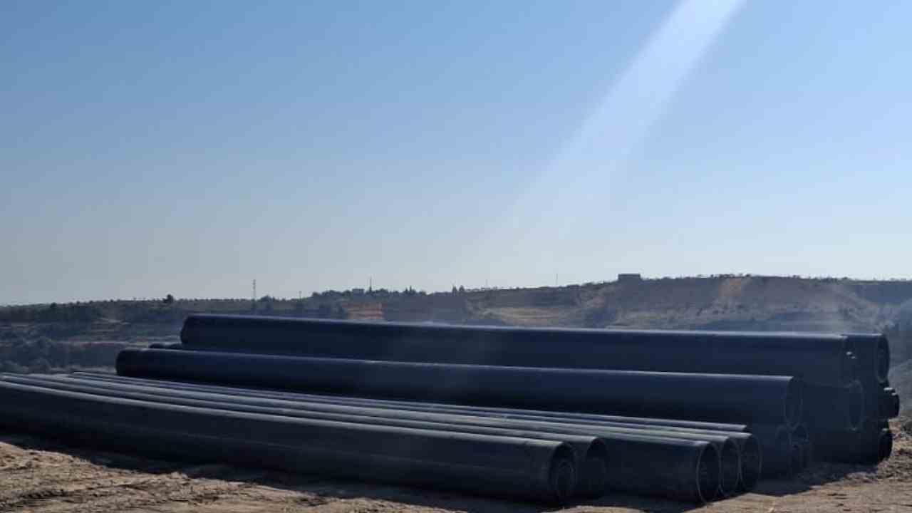 Gaziantep Barak Ovası’nda Dev Hamle! Dev Sulama Boruları Sahaya İndi