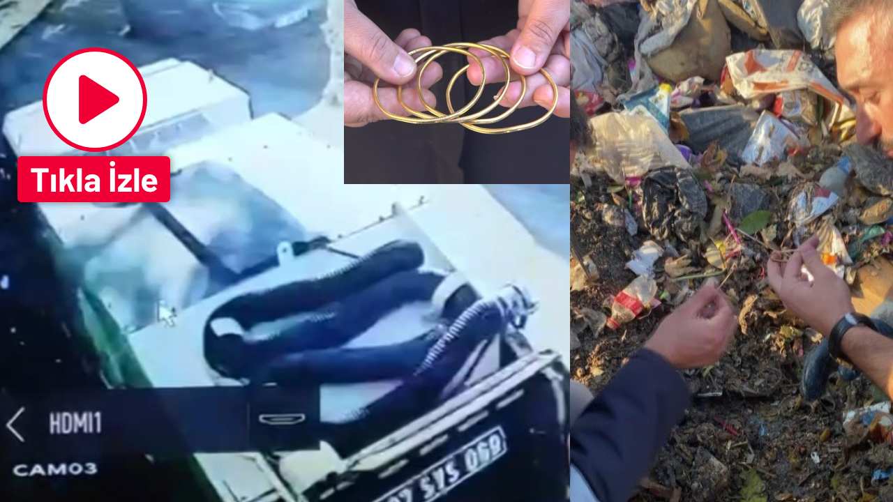 Gaziantep’te Düşürdüğü 40 Gram Altın 40 Ton Çöpün İçinden Çıktı: Gözyaşları Sel Oldu