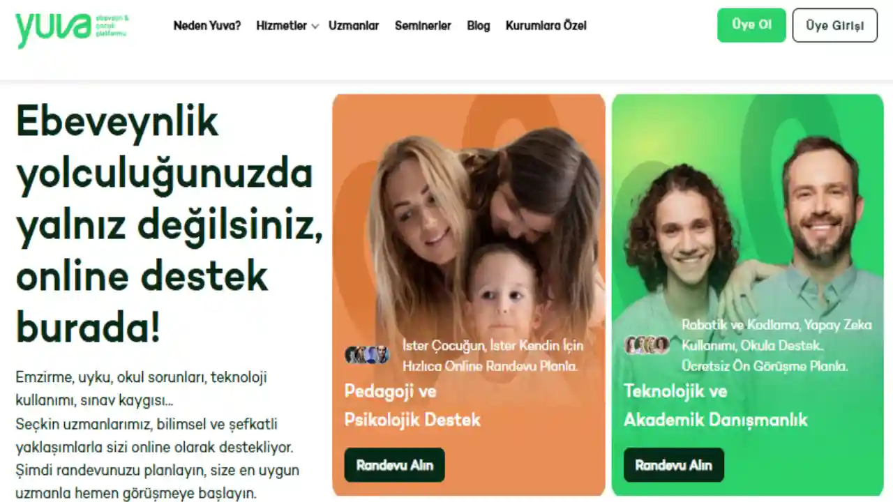 Ailelerin Dijital Rehberi: Yuvadan.com ile Bilim Temelli Ebeveynlik Desteği