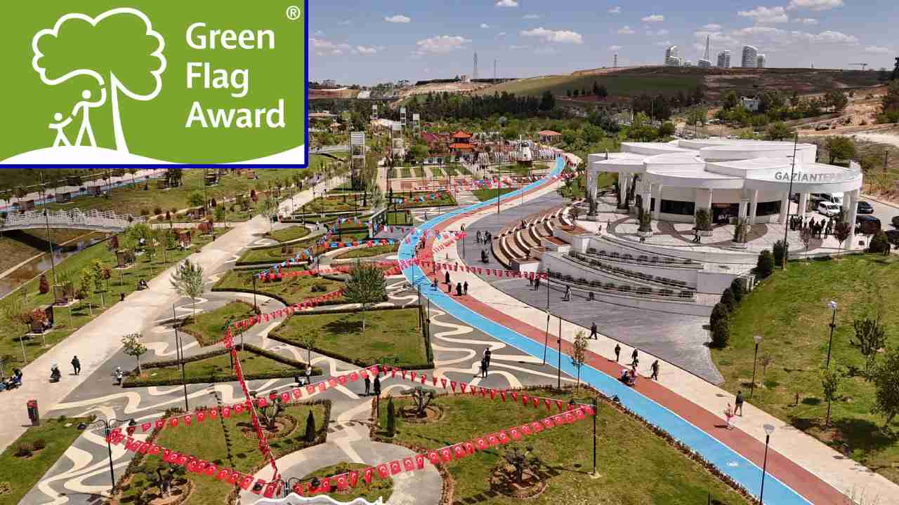 Gaziantep Dünya Sahnesinde! Galle Park’a Uluslararası “Yeşil Bayrak” Onuru