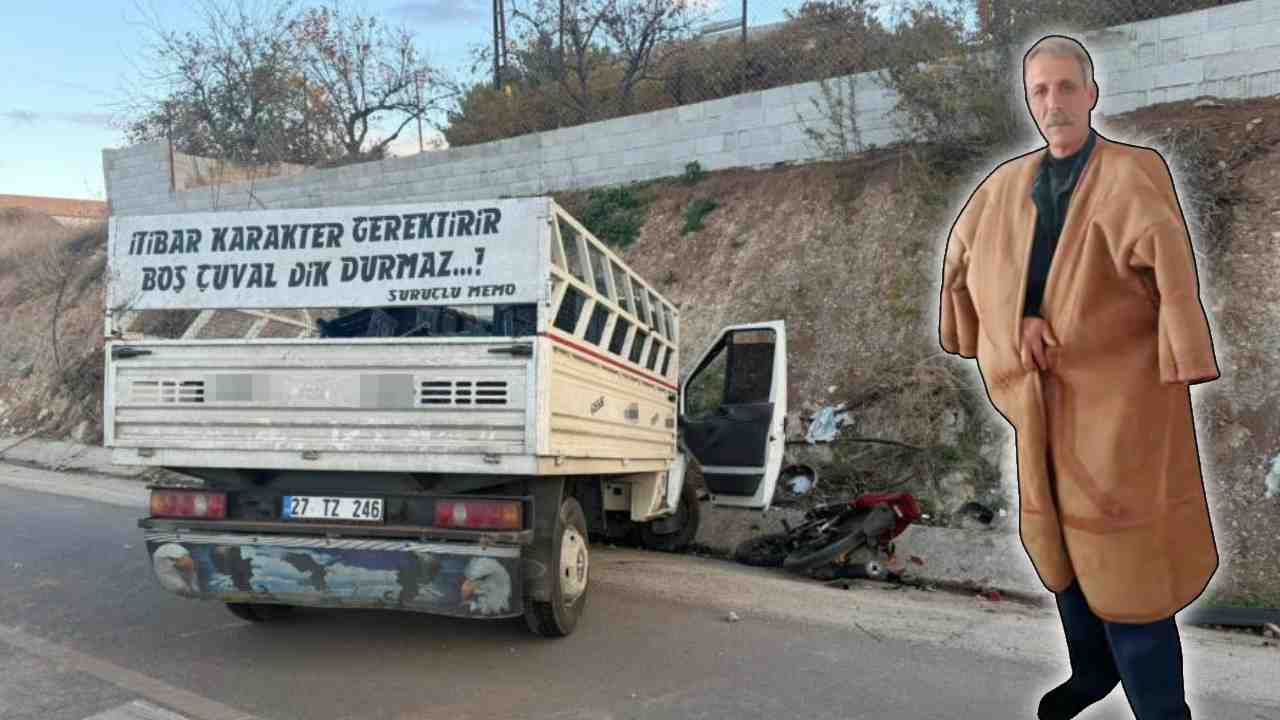 Gaziantep Yolunda Feci Çarpışma: Motosiklet Sürücüsü Hayatını Kaybetti