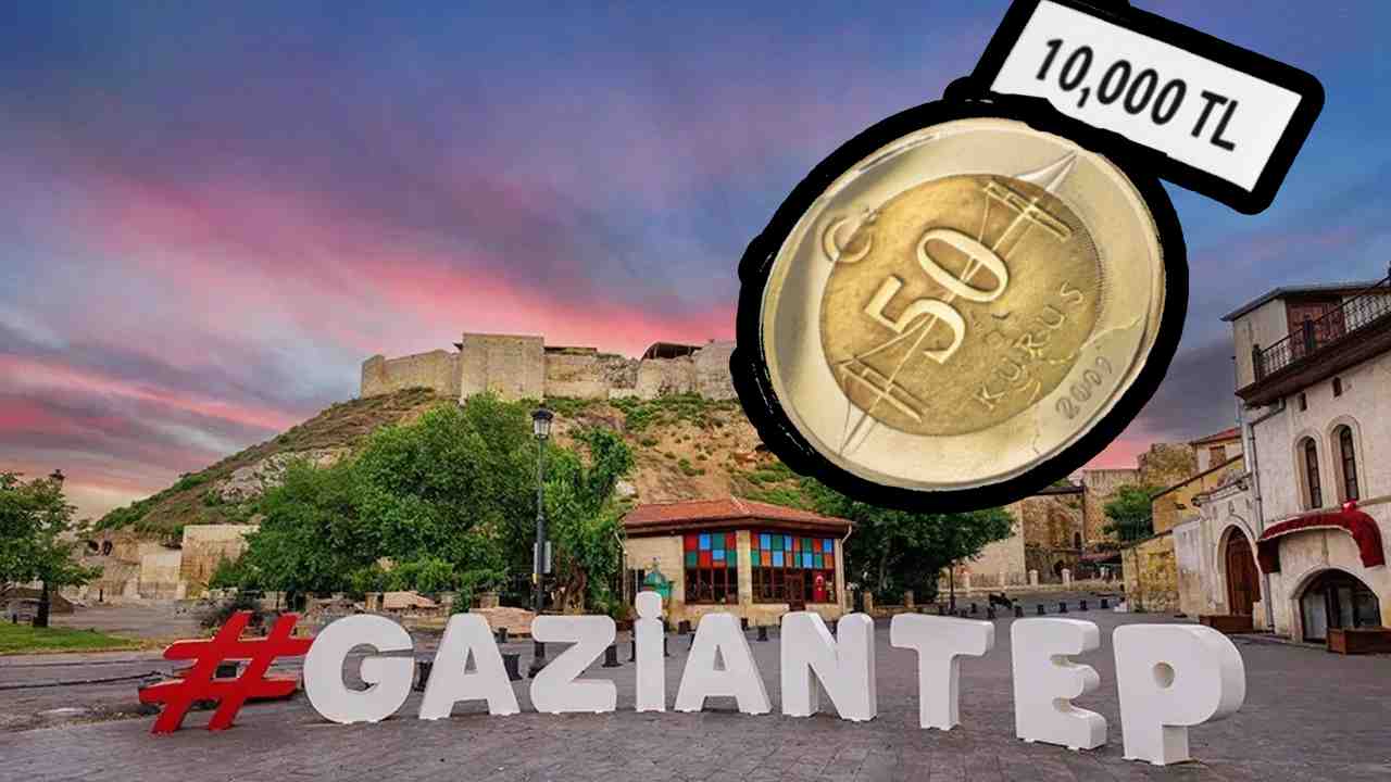 Gaziantep’te 50 Kuruşu Getiren 10 Bin TL Alıyor