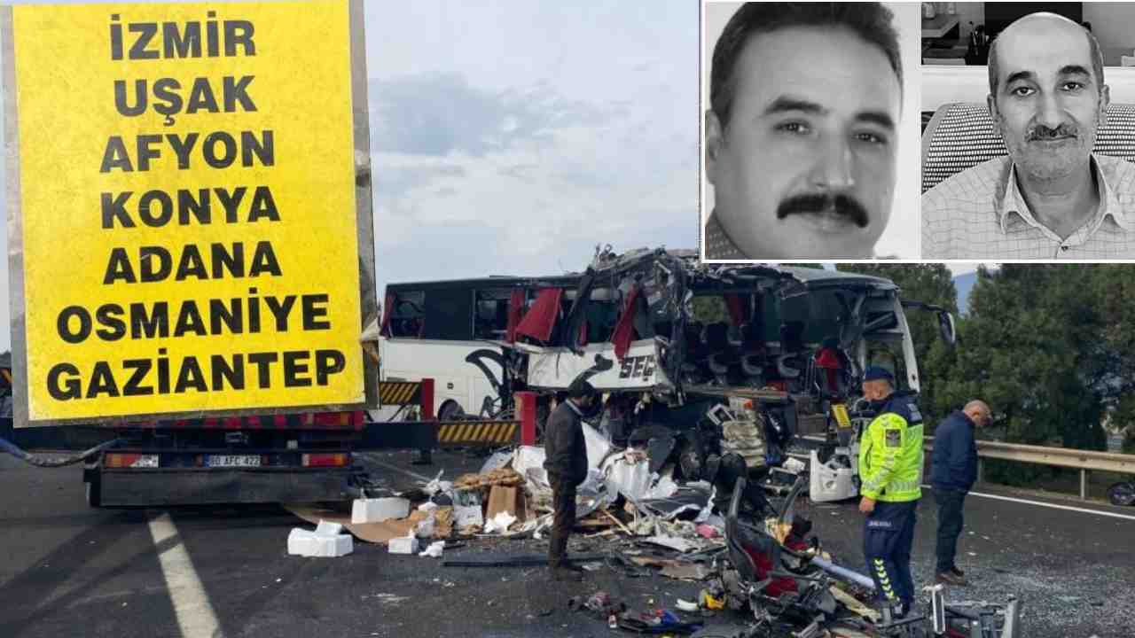 Gaziantep Esnafı Yasta! Feci Otobüs–TIR Kazasında İki Sevilen İsim Hayatını Kaybetti