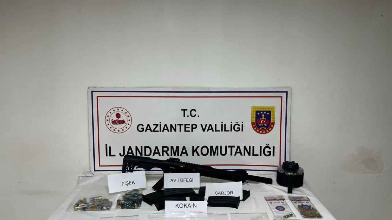 Gaziantep’te jandarmadan organize suç örgütü operasyonu: 3 şahıs tutuklandı
