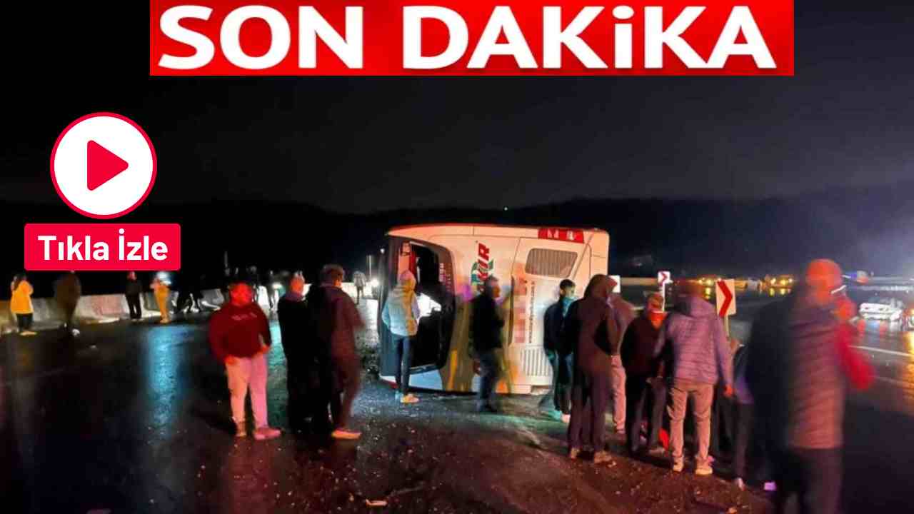 SON DAKİKA: Gaziantep'te Kaza Faciası! Yine Yolcu Otobüsü!