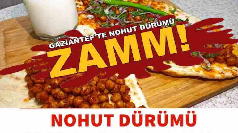 Gaziantep Gündeminde NOHUT DÜRÜMÜ FİYATLARI! 60 TL Mi? 120 TL Mi?
