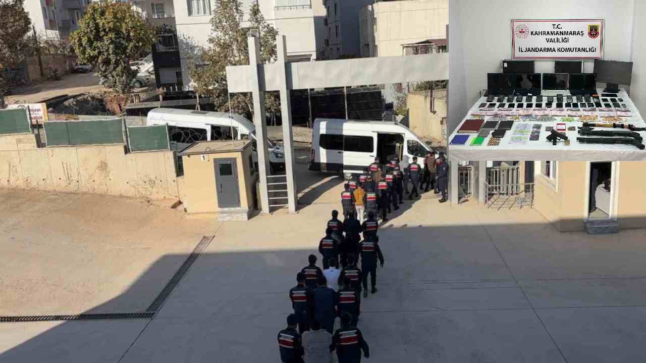 Gaziantep ve Kahramanmaraş'ta tefeci operasyonu: 17 tutuklama