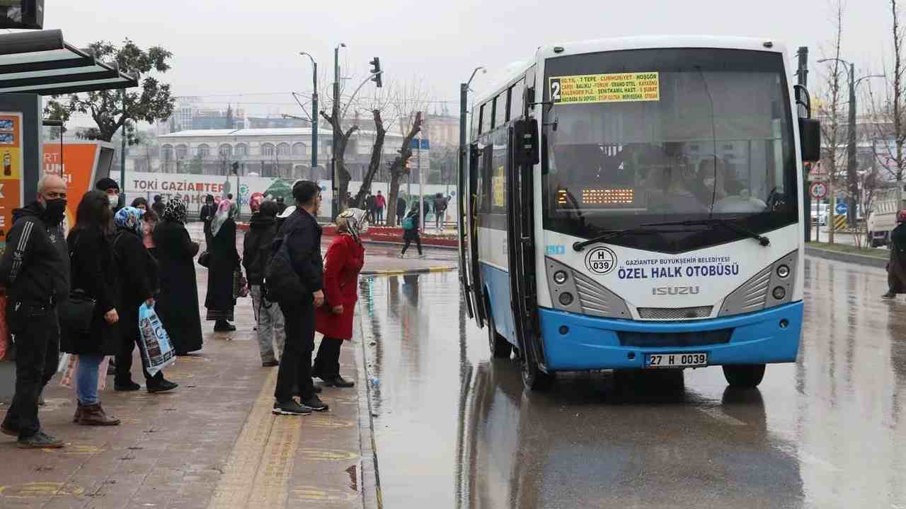 Gaziantep’te Toplu Ulaşıma Zam Açıklaması!