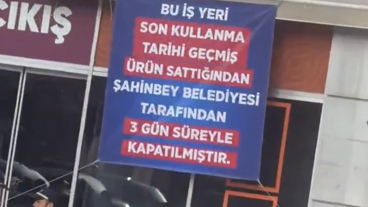 Gaziantep’in dev marketine kapatma cezası! İşte kapanma sebebi!
