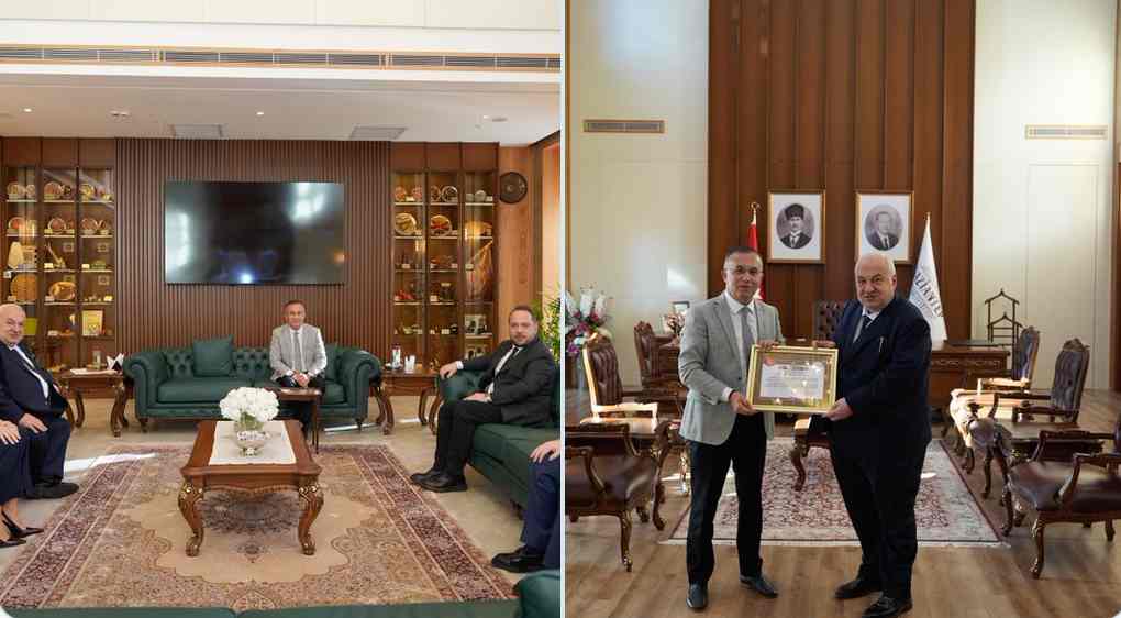 Vali Çeber’den OBA Makarna’ya Teşekkür Belgesi