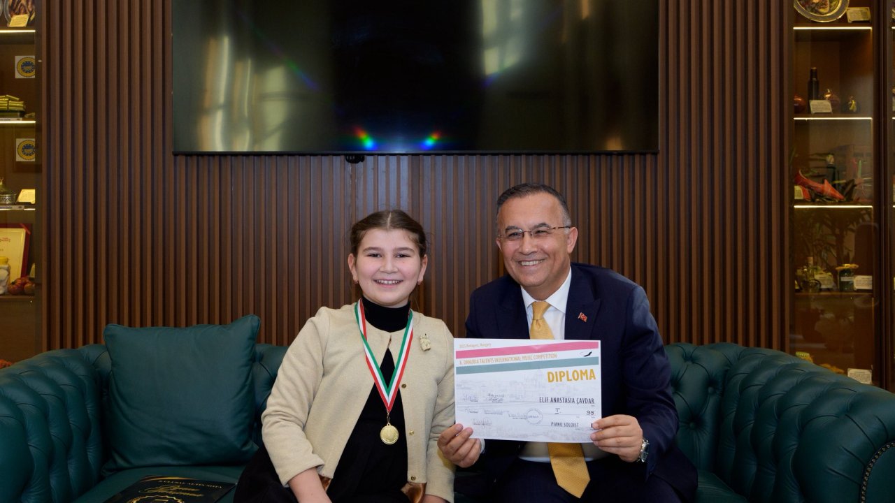 Piyanoda Gaziantep’ten dünyaya uzanan gurur tablosu