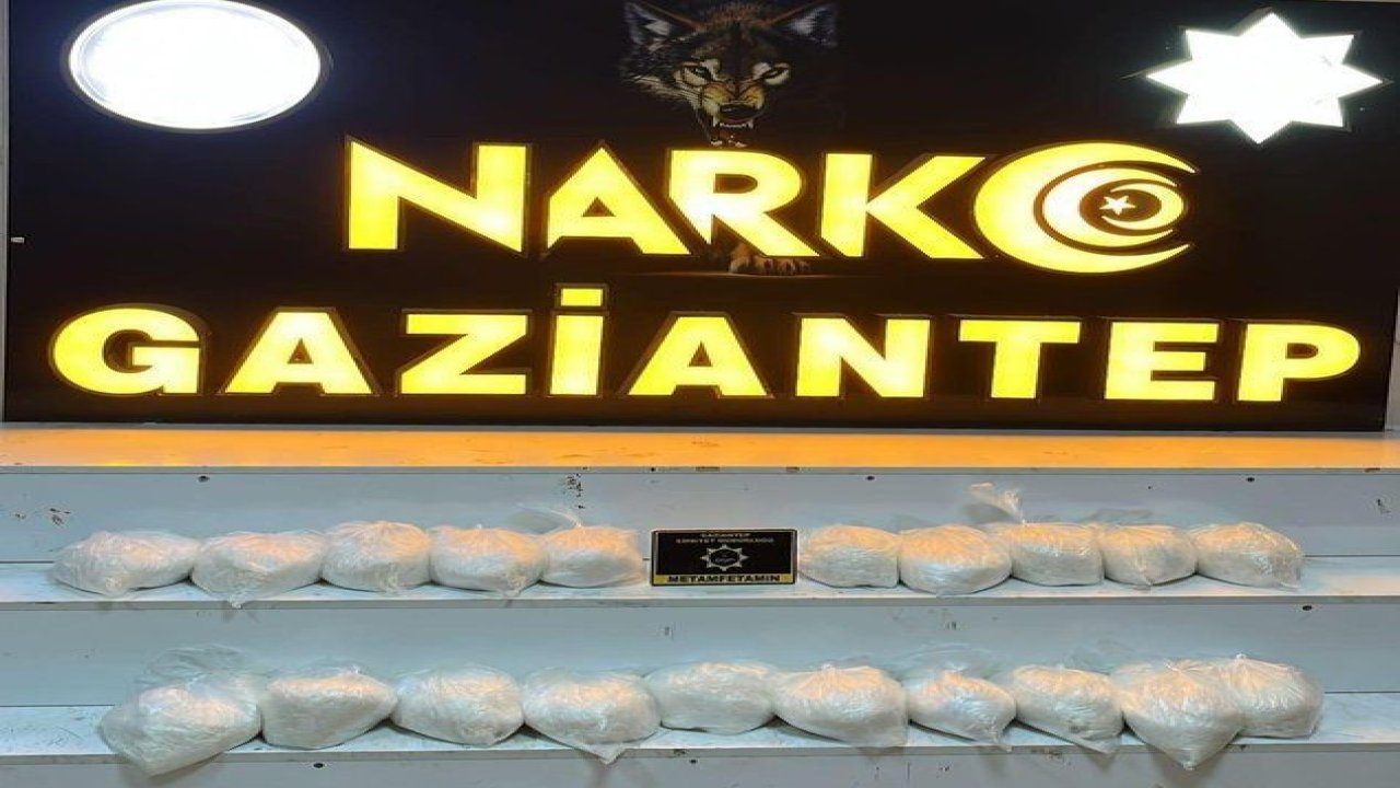 Gaziantep'te Kokain Oprerasyonu:  1 kilo 400 gram