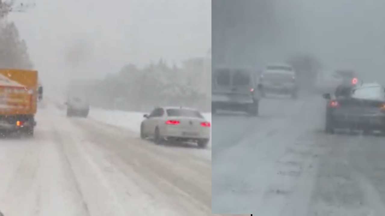 Gaziantep’te İpekyolu'nda Kar Çilesi