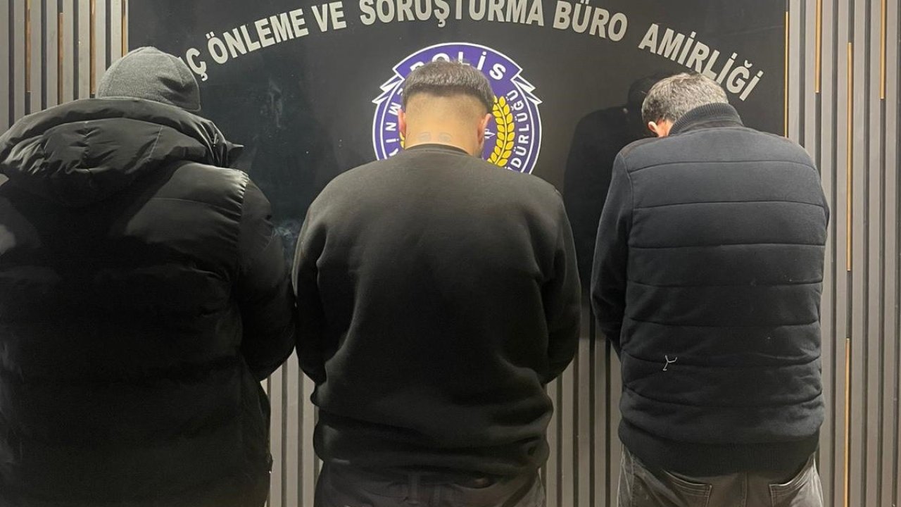 Gaziantep’te uyuşturucu operasyonu: 3 gözaltı