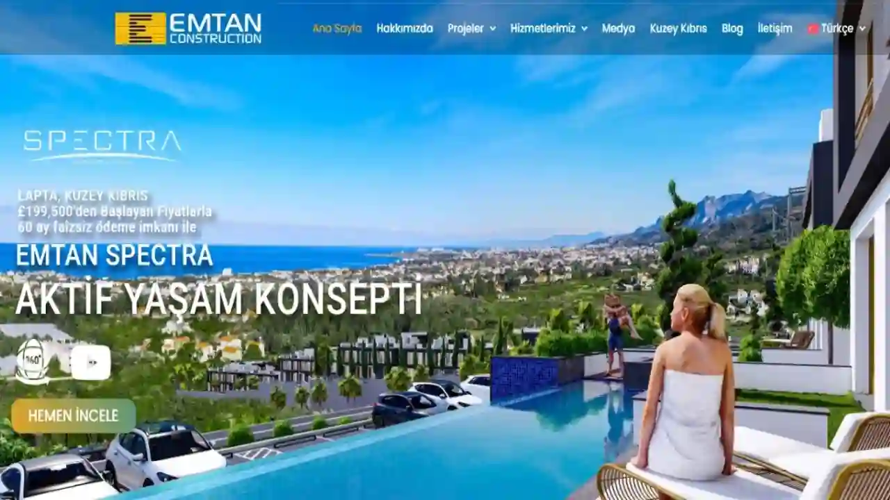 Emtan İnşaat ile Kıbrıs’ta Güvenli ve Modern Yaşam Alanları