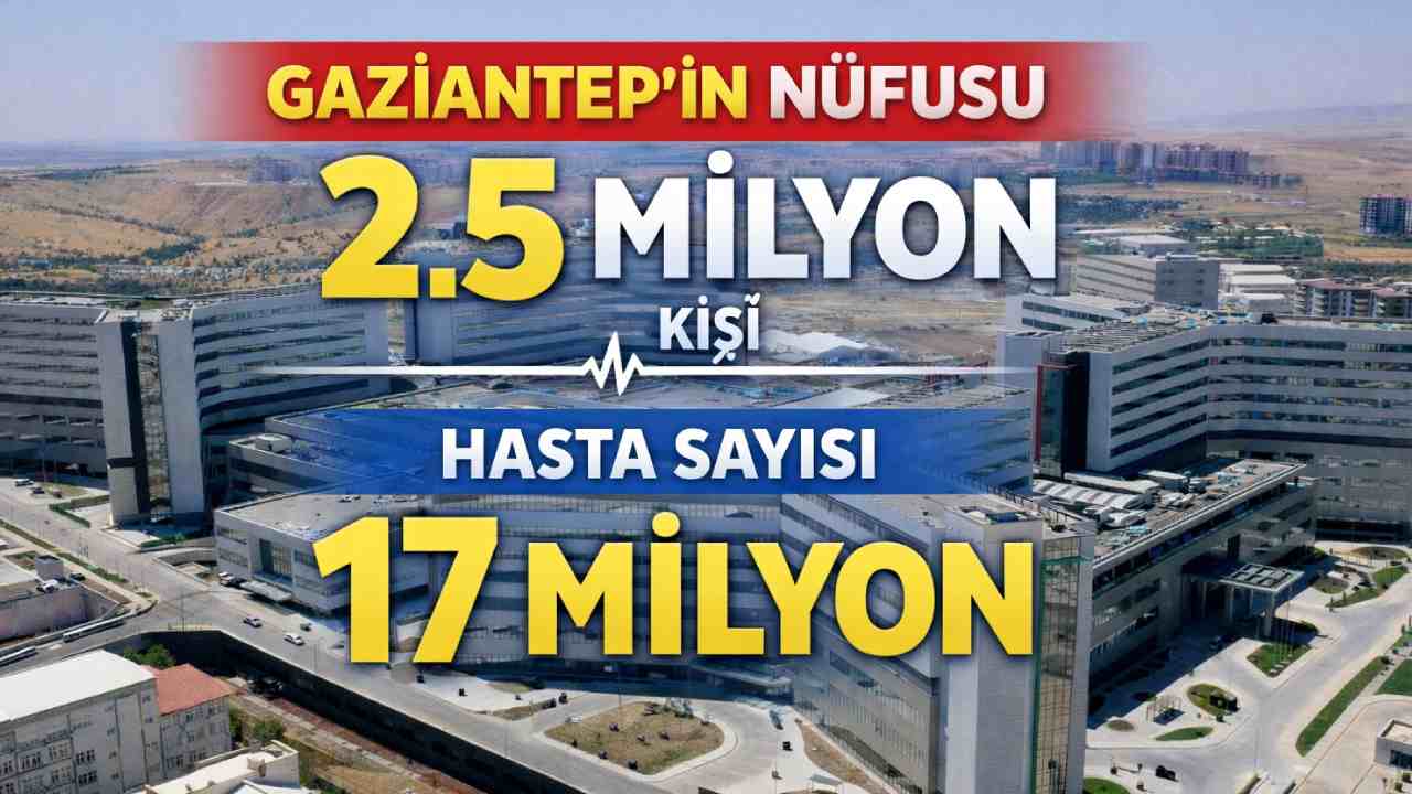 Gaziantep'e Hasta Akını! Gaziantep Şehir Hastanesi Özel Hastaneleri Yıktı!