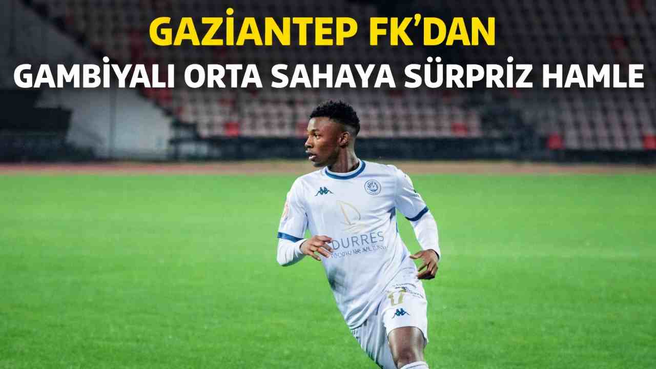 Gaziantep FK Ara Transferde Rüzgar Estiriyor! Orta Sahaya Sürpriz Hamle