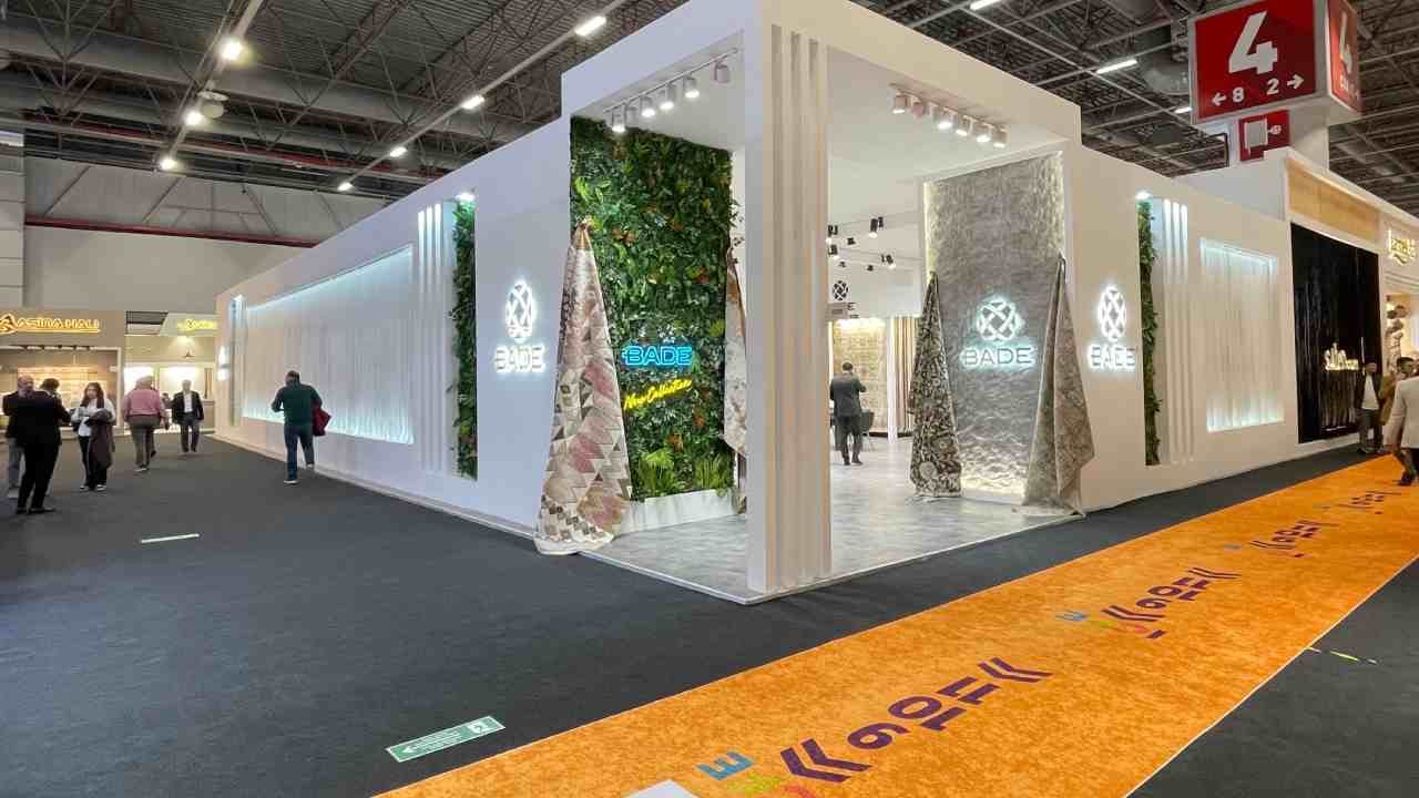 ICFE 2026 İstanbul’da BADE Halı yeni sezon koleksiyonlarını sergiledi