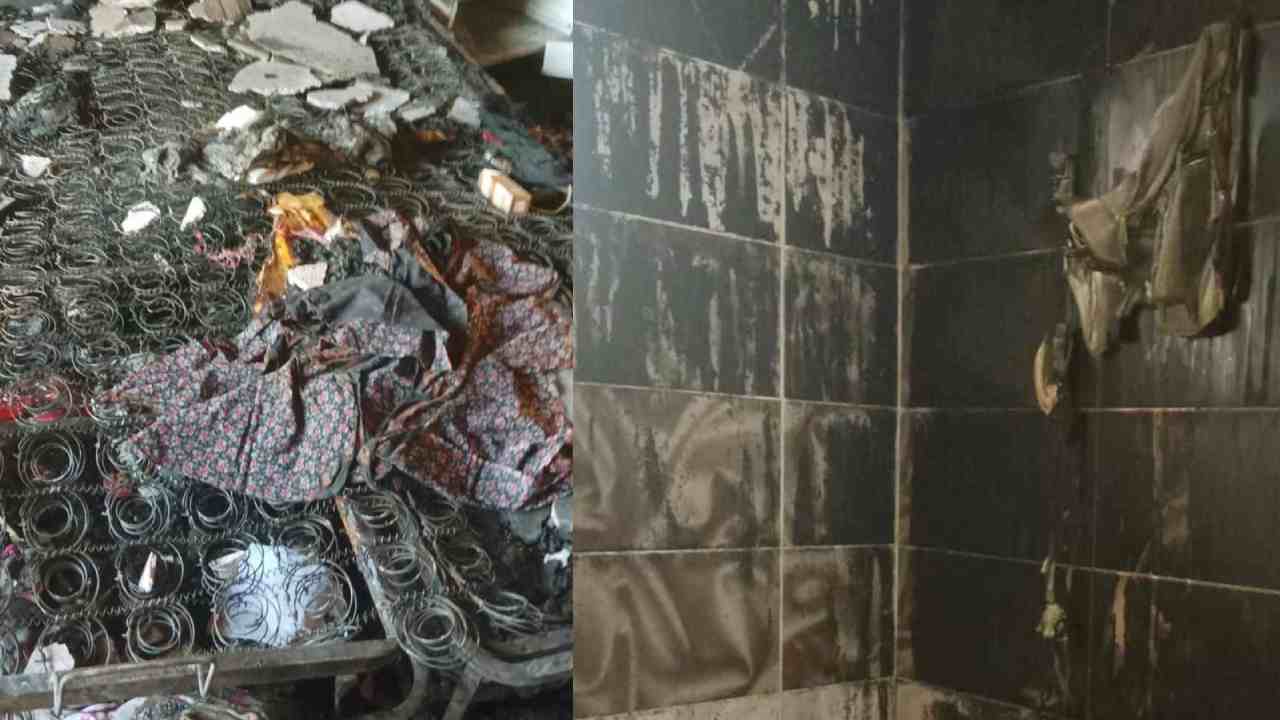 Gaziantep'te İtfaiye Geç Geldi: Bir Ev Küle Döndü