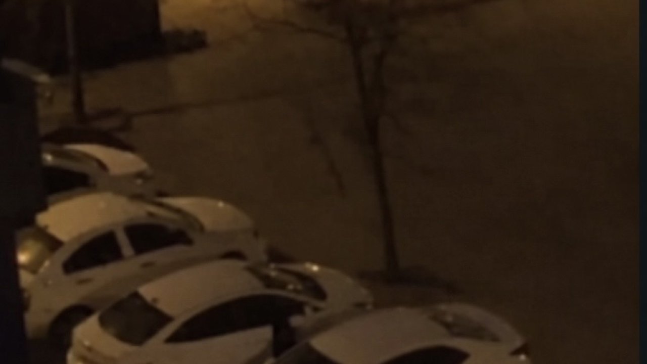 Gaziantep’te Karanlıkta Şüpheli Kişi