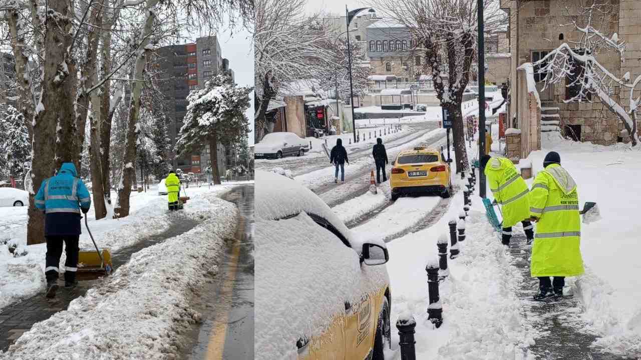 Gaziantep Büyükşehir’den kaldırımlarda yaya güvenliği için çalışma