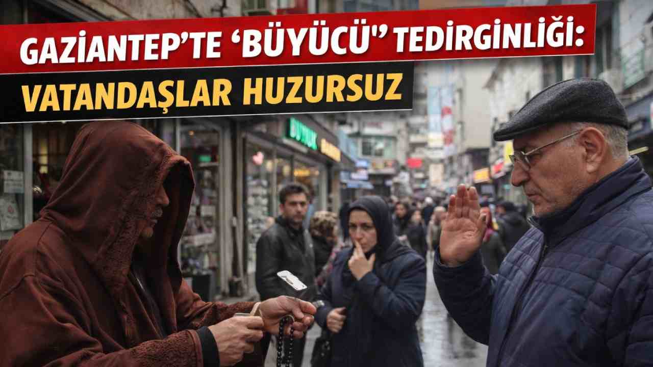 Gaziantep’te “Büyücü” Tedirginliği: Vatandaşlar Huzursuz