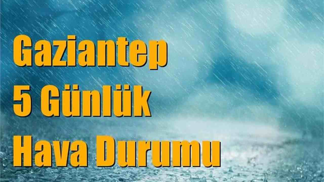 Güneş Var Ama Isıtmıyor: Gaziantep'in 5 Günlük Hava Tahmini