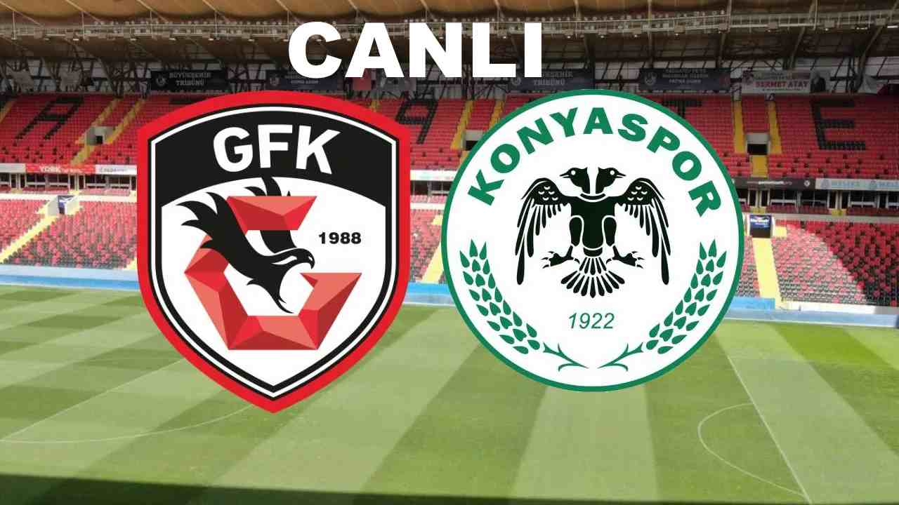 Canlı Maç İzle: Gaziantep FK 1-1 Konyaspor (Maç Sonucu)