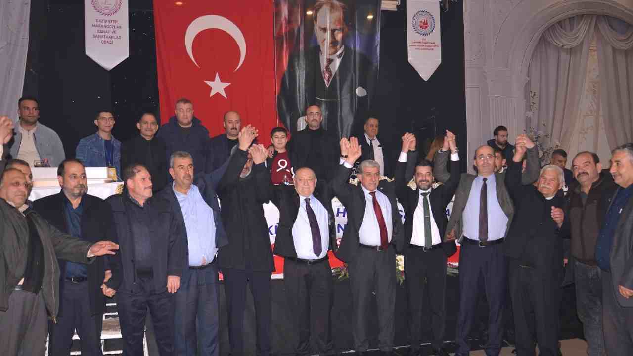 Gaziantep'te Marangozlar Başkan Ömer Küsbeoğlu Dedi