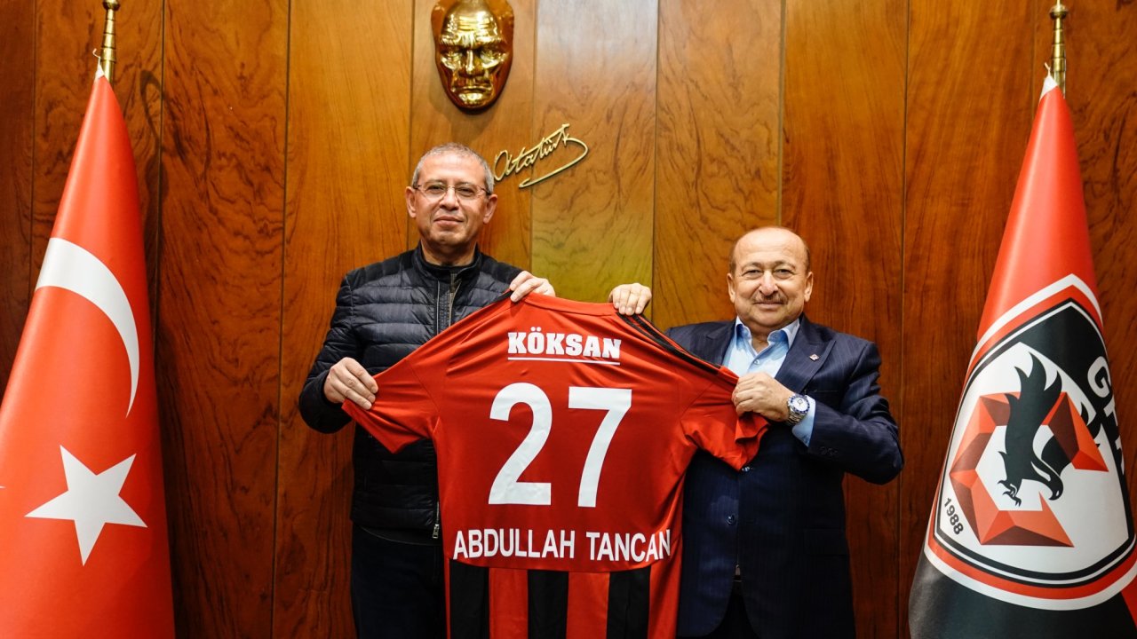Abdullah Tancan’dan Gaziantep Futbol Kulübü‘ne Ziyaret