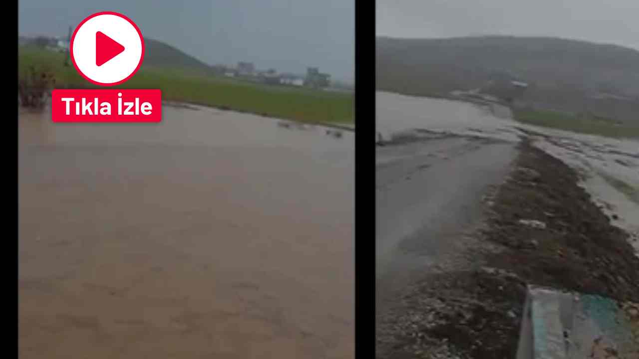 Gaziantep'te Sel Felaketi: Elmalı Deresi Taştı, Araziler Sular Altında!