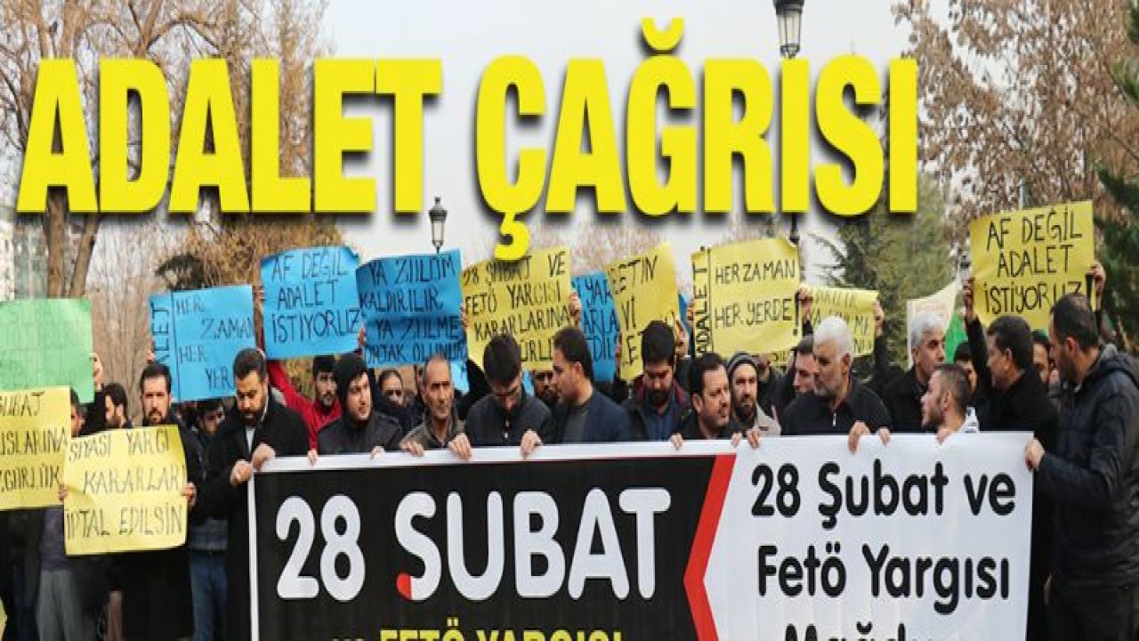 "28 Şubat ve FETÖ Yargısı Mağduru Aileler İnsiyatifi"nden adalet çağrısı