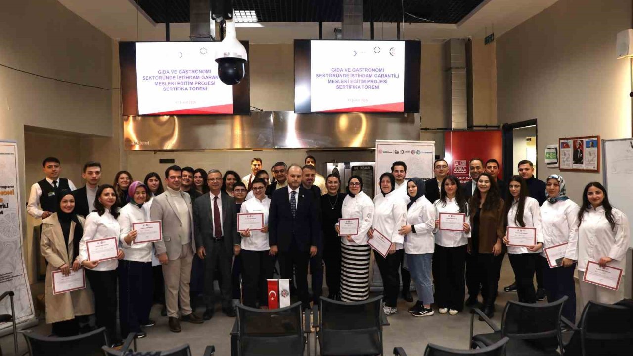 Gastronomi sektörünün nitelikli iş gücü ihtiyacına GTO’dan önemli katkı